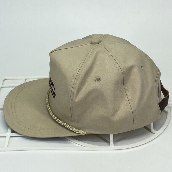 21st Century Genetics Embroidered Logo on K-Brand USA Leather Strap Hat (H18) - Picture 5 of 10